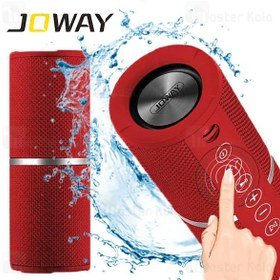 تصویر اسپیکر بلوتوث رم خور ضد آب JOWAY BM168 JOWAY BM168 TWS Stereo multi function Bluetooth Speaker