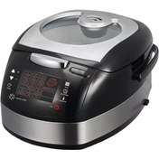 تصویر پلوپز سرخ کن دیجیتال ایتالوکس (همه کاره) - مدل (MC - 726) - استیل مشکی Digital rice cooker fryer - (MC - 726)