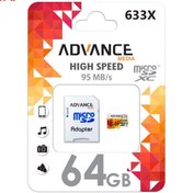 تصویر مموری میکرو ادونس مدل U3 633X ظرفیت |16G Advance 633X U3-16G