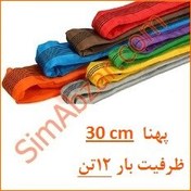 تصویر تسمه حمل بار 12 تن – دوبل 