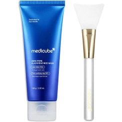 تصویر ماسک ضد جوش سرسیاه مدی کیوب Medicube Zero Pore Blackhead Mud Mask