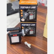 تصویر چراغ قوه شارژی خورشیدی کمپ مدل 48335 Solar rechargeable flashlight