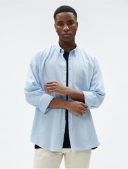 تصویر پیراهن آستین استاندارد راسته مردانه Koton | 3SAM60428HW 