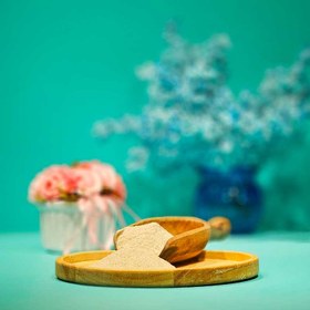 تصویر چای لاته کاراملی 