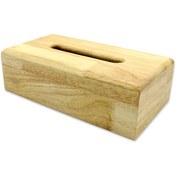 تصویر جا دستمال چوبی 