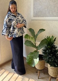 تصویر مانتو پاییزه - سبز 