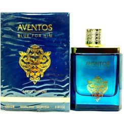 تصویر ادو پرفیوم مردانه فراگرنس ورد مدل Aventos Blue For Him حجم 100 میلی لیتر Fragrance World Aventos Blue For Him Eau De Parfum For men 100ml