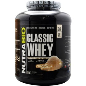 تصویر پروتئین وی کلاسیک نوترابایو وزن ۲۲۶۸ گرم 