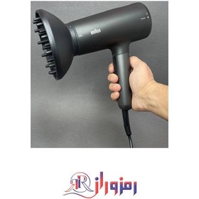 تصویر سشوار حرفه ای براون مدل HD425 با باد سرد و متمرکز کننده 