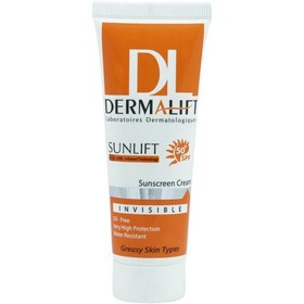 تصویر کرم ضد آفتاب رنگی درمالیفت (Dermalift) مدل SPF50 پوست خشک ضد آفتاب صورت برند درمالیفت