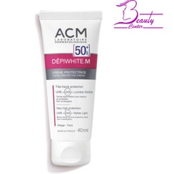 تصویر ضد افتاب Depiwhite.M ای سی ام ACM Dépiwhite M Protective Cream SPF50+ 40ml