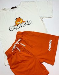 تصویر ست تیشرت شلوارک فانتزی 