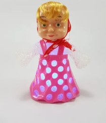 تصویر چراغ خواب ژله ای ماشا 