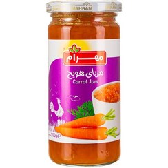 تصویر مربا هویج 300 گرمی مهرام 