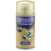 تصویر بوگیر و تصفیه کننده هوا دستگاه بوی خودکار اسپری عاج 320 میلی لیتر Discover 