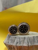 تصویر مگنت دوطرفه مشکی طلایی - متوسط 