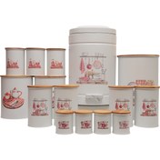 تصویر سرویس آشپزخانه ۱۵ پارچه پلاتا مدل P-4008 