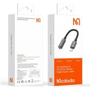 تصویر تبدیل لایتنینگ به جک 3.5 میلی متری مک دودو Mcdodo CA-501 Lightning to AUX 11cm Mcdodo CA-501 Lightning to AUX 11cm