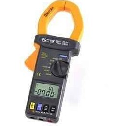 تصویر پاورمتر کلمپی پرووا مدل 6600 سه فاز و تکفاز DC Milliamp Clamp Meter KEW 2500