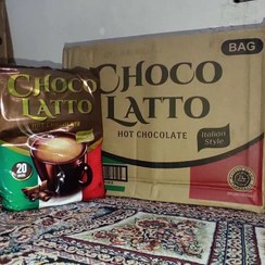 تصویر هات چاکلت تورابیکا شوکولاتو عمده کارتن 12 بسته choco latto by torabika 