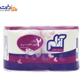 تصویر دستمال توالت آنام - 2 عددی 