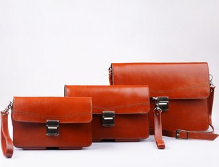 تصویر کیف چرم طبیعی مدل پاسپورتی 