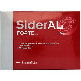 تصویر کپسول سیدرال فورت فارمانوترا ۲۰ عددی ا pharma nutra sideral 20tcapsules pharma nutra sideral 20tcapsules