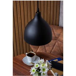 تصویر چراغ آویز لونا مدل سانا با جنس فلز نصب سقفی 