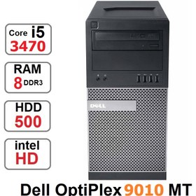 تصویر کامپیوتر DELL OPTIPLEX 9010 DT core i5 3470 رم 8 گیگ 