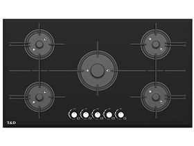 تصویر اجاق گاز صفحه ای مدل TD174 EF برند تی اند دی 