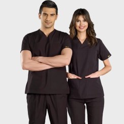 تصویر اسکراب پزشکی مشکی مدل کلاسیک چیزگی 