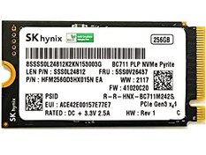 تصویر اس اس دی اینترنال SK Hynix BC901 256GB SSD M.2 NVMe Pyrite 2242 PCIe Gen 4*4 ظرفیت 256 گیگابایت پایه کوتاه 