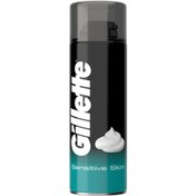 تصویر فوم اصلاح ژیلت پوست حساس - Sensitive ا Gillette Sensitive Shaving Foam 200 Ml Gillette Sensitive Shaving Foam 200 Ml