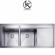 تصویر سینک ظرفشویی توکار توربولاین مدل دیون ۲ لگن 