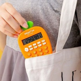 تصویر ماشین حساب فانتزی طرح هویج Calculator