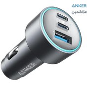 تصویر شارژر فندکی انکر مدل A2736 ظرفیت ۶۷ وات سه پورت 