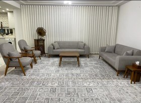 تصویر مبل راحتی مینیمال ۷ نفره مدل کاپر با انتخاب جنس 