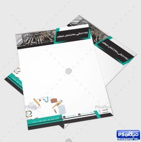 تصویر سربرگ لایه باز لوله کشی 