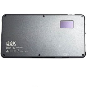 تصویر نور ثابت ال ای دی DBK RGB BGD011 سایز کوچک ( 151X79.1X11.5 میلیمتر) ا DBK RGB BGD011 DBK RGB BGD011