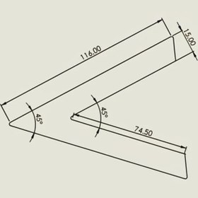تصویر گونیا مویی مدل A45 