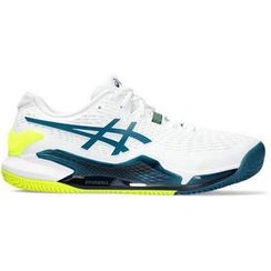 تصویر Asics GEL Resolution 9 کفش تنیس سفید مردانه 1041A375 101 