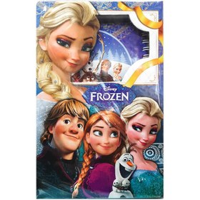 تصویر دفتر خاطرات طرح FROZEN قفل دار 