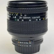 تصویر لنز نیکون دست دوم Nikon Zoom Wide Angle-Telephoto AF Zoom Nikkor 24-120mm f/3.5-5.6D (جعبه ندارد) 