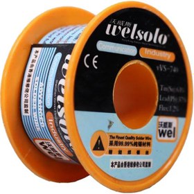 تصویر سیم لحیم قرقره ای Welsolo VVs-740 40g Welsolo VVs-740 Soldered wire 40g