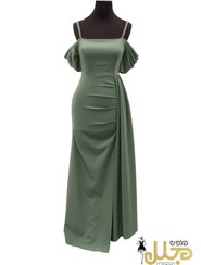 تصویر پیراهن ماکسی زنانه ساده سایز ۳۶ 