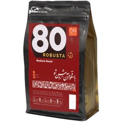 تصویر دانه قهوه 80٪ روبوستا یک کیلوگرمی on coffee 