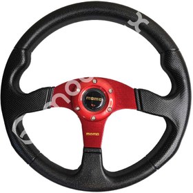 تصویر فرمان اسپرت طرح گرد momo 