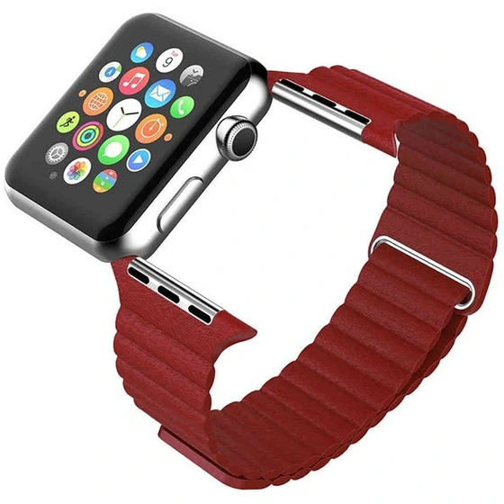 Apple watch red deals band 42mm