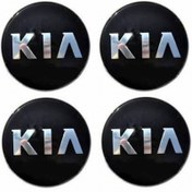 تصویر قالپاق وسط رینگ خودرو چیکال مدل P-325 مناسب برای کیا اپتیما بسته 4 عددی 