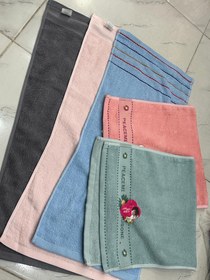 تصویر حوله دست صورت هندی 